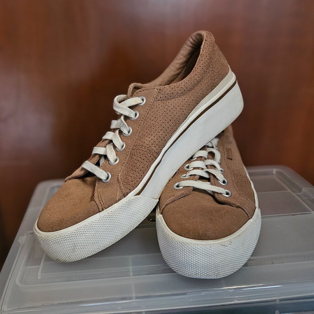 Keds Jump Kick Duo Perforated Suede Lace-Up